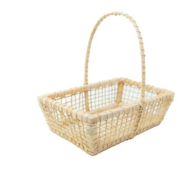 Imagem de Cesta de Palha Alça 34x35cm M Vovó Presentes Decoracao