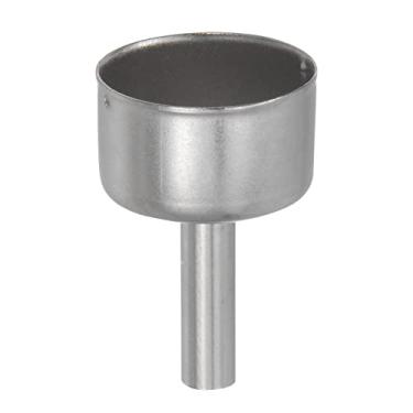 Imagem de Estação de solda de ar quente, bocal de pistola de calor, 6 mm, aço carbono, ponta de reposição, ferramenta de reparo de acessório para estação de solda de ar quente 858 868 8586