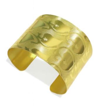 Imagem de Bracelete Elegante Feminino Dourado - NoBrand