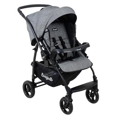 Imagem de Carrinho de Bebê Burigotto RIO 22 Reversível Até 22kg Cinza Mesclado