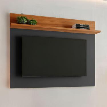 Imagem de Painel 135cm Para Tv Até 50 Polegadas Nt1185 Notável Preto Tx- Freijó Trend
