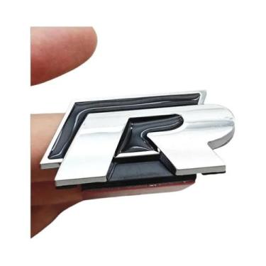Imagem de Emblema De Logo De Carro Em Metal 3D Para VW Golf R R32 MK7 MK7.5 MK8 