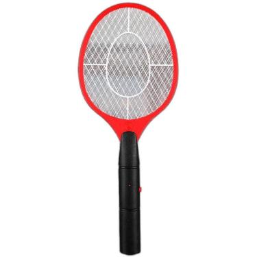 Imagem de Raquete Mata Pernilongos Mosquitos Com Proteção Infantil