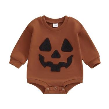 Imagem de Roupa de Halloween para bebês TwoPumpkin Pumpkin Patch de 3 a 6 meses