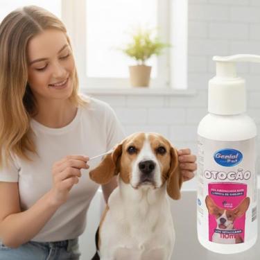 Imagem de Limpa Ouvido Pet Orelhas Cachorro Gatos Otocão 110g Oferta - GENIAL PE