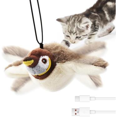 Imagem de LuGirlre Brinquedo interativo para gatos (Sem voar), 2025 novo brinquedo interativo voando para gatos adultos entediados