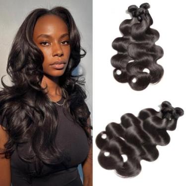 Imagem de Pacotes de cabelo RLNNRS Body Wave 12A Brazilian Virgin Hair