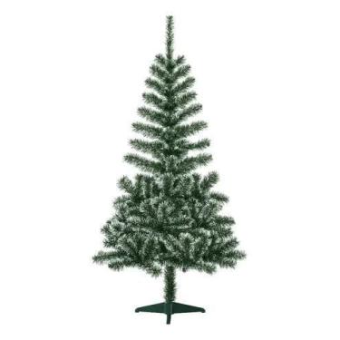 Imagem de Árvore De Natal Pinheiro Verde E Neve 1.20m 144 Galhos A0032 - Chibral