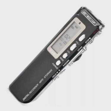 Imagem de Gravador De Voz Digital Espião Grava Até 6 Dias Direto - MKB