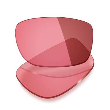 Imagem de Mryok Lentes de substituição UV400 para óculos de sol Oakley Tincan OO4082, HD Polarized, proteção UV, resistente a impactos e ajuste perfeito - Fotocromático rosa