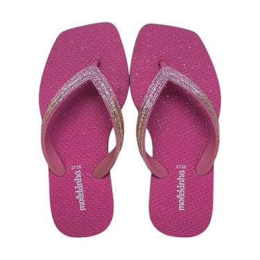 Imagem de Chinelo De Dedo Infantil Menina Facil Calce Macio Molekinha