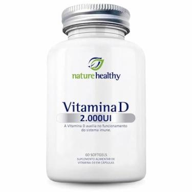 Imagem de VITAMINA D 2.000UI c/ 60 NATURE HEALTHY