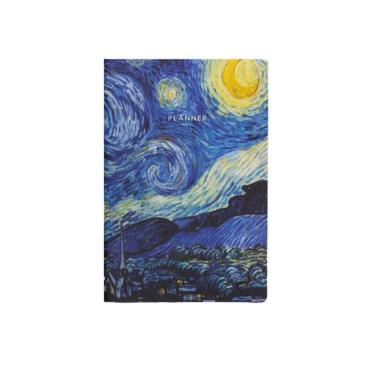 Imagem de Planner Folk Books A Temporal 13,5X20Cm Flex Noite Estrelada