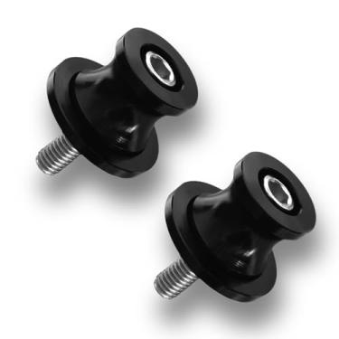 Imagem de Carretéis de braço oscilante para motocicleta M8×1,25 – Deslizadores de suporte traseiro de alumínio CNC para Suzuki GSX-R600 R750 R1000 Honda CBR Kawasaki Ninja Yamaha R1