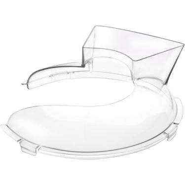 Imagem de Batedeira de reposição de 6 QT Bowl-Lift Protetor de derramamento de uma peça para tigela de aço inoxidável, compatível com batedeira KitchenAid Bowl-Lift (KN256PS), modelos KV25G/KP26M1X.