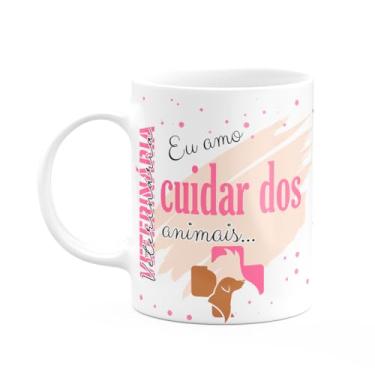 Imagem de JPS INFO, Caneca de Profissões - Sou Veterinária - 325ml