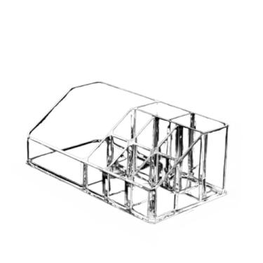 Imagem de Porta Batom Acrilico Organizador 24-36 Batons (batom(6 + 3 divisoria))