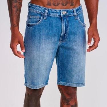 Imagem de Bermuda Jeans Colcci Davi Fog Masculino-Masculino