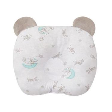 Imagem de Travesseiro Bebê Anatômico Com Orelhinhas Coelho - Papi