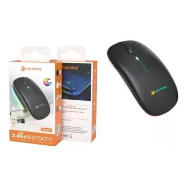 Imagem de Mouse Sem Fio Pei-me01 Peining Cor Preto Cor:Cinza, Cinza