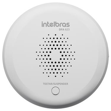 Imagem de Detector de Fumaça sem Fio e com Alarme Sonoro DFA 623 Intelbras