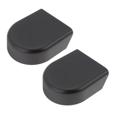 Imagem de YINETTECH 2 peças de tampa de proteção de porca do braço do limpador de para-brisa dianteiro do carro 8G1Z-17C526-A 8G1Z17C526A compatível com Ford Escape 2013-2019