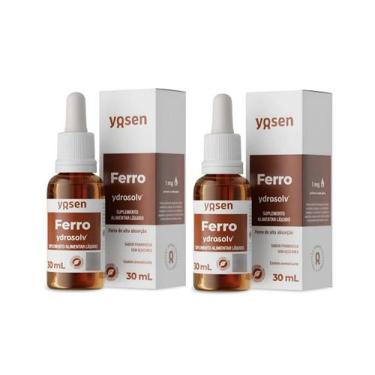 Imagem de Kit 2 Ferro Ydrosolv 30ml envio imediato - YOSEN