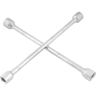 Imagem de Chave De Roda Tipo Cruz 4 Bocas 17x19x21x23mm Evald