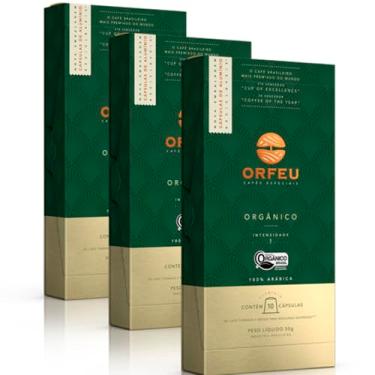 Imagem de 30 Cápsulas de Café Compatíveis com Nespresso® Orfeu Orgânico