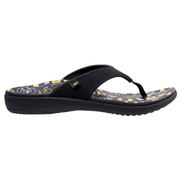 Imagem de Spenco Yumi Wanderlust feminina, Preto, 7 Wide