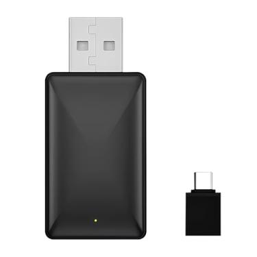 Imagem de Adaptador CarPlay Sem Fio, 2 em 1, Dongle sem fio Plug & Play rápido e fácil, Compatível com iOS e Android，Para Carro2016-2024.