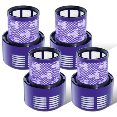 Imagem de Peças de substituição de filtro de vácuo compatíveis com Dyson Cyclone V10 Series, V10 Total Clean, V10 Absolute, V10 Animal, V10 Motorhead, SV12 Vacuums, Compare com a peça 969082-01 (embalagem V10-4