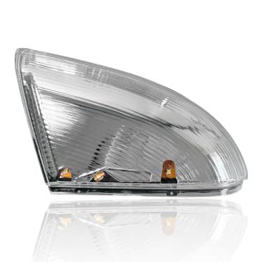 Imagem de Fuziddn Lâmpada de LED para espelho lateral de seta, capa de lente de substituição para Dodge Ram 1500 2009-2018, Ram 2500 2010-2018, lado do motorista, substitui 68064949AA 68232479AA (esquerda)