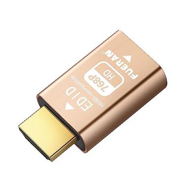 Imagem de FUERAN Emulador HDMI edid - Através para divisores de vídeo, interruptores, extensores e receptores AV - Emulador HDMI falso, saída de sinal estável (1024 x 768 @ 60 Hz)