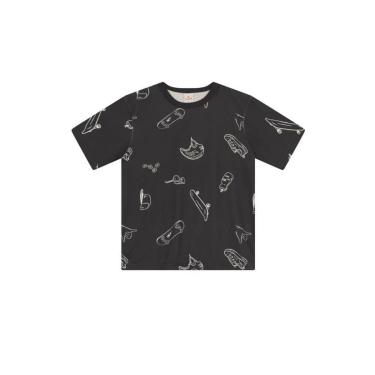 Imagem de Camiseta Infantil Menino De Skate Brandili-Masculino