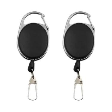 Imagem de Porta-Crachá Retrátil Com Corda Para Chaveiro Liberação Rápida Zinger 