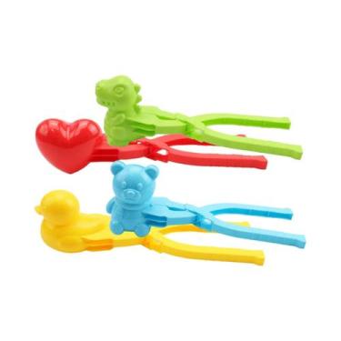 Imagem de Moldador De Bolas De Neve Em Forma De Coração E Pato Para Crianças E A