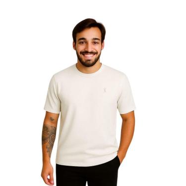Imagem de Camiseta Masculina Texturizada Manga Curta Medson-Masculino