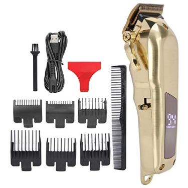 Imagem de Dioche Máquina de Cortar Cabelo Profissional, Tela LCD de Corpo Inteiro Em Metal, Bateria de Lítio Recarregável USB, Aparador de Cabelo Com Lâmina, para Uso Doméstico de Barbeiro