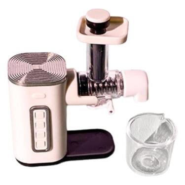 Imagem de oshhni Miniatura de Espremedor de Frutas para Casa de Bonecas, Modelo 1/12, Brinquedo de Faz de Conta, Presente de Natal, Adereços Clássicos para Fotos, Branco