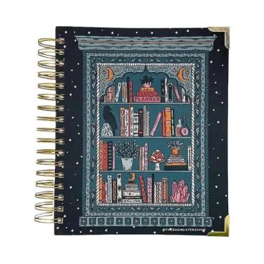 Imagem de Caderno em espiral estilo pastoral, planejador semanal e mensal, mater