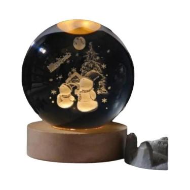 Imagem de Lâmpada LED USB Bola De Cristal Galáxia Para Presente De Aniversário, 