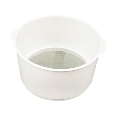 Imagem de Generic Peneira de malha fina, utensílio de cozinha para filtrar, coador reutilizável de malha 80 com filtro para alimentos, ideal para chá, caldo, iogurte,