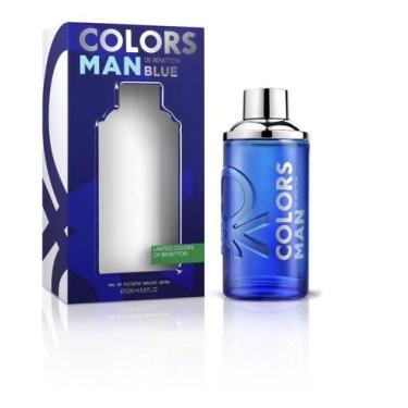 Imagem de Perfume Colors De Benetton Man Blue Eau de Toilette 200ml Masculino, 2