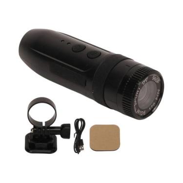 Imagem de Bicicleta e moto capacete câmera, esportes ação DV filmadora, biciclet