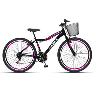 Imagem de Bicicleta Aro 26 Alum Axtek Sport Gold V-Brake Mtb 21V Feminina-Feminino