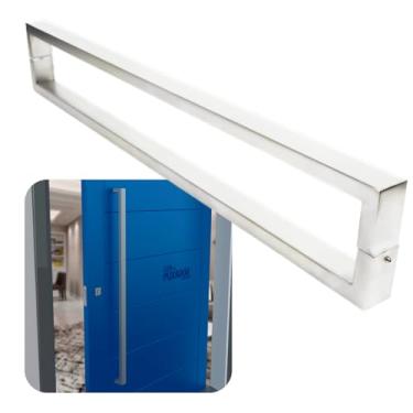 Imagem de Puxador Para Portas Greco 60 cm Aço Inox Escovado