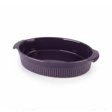 Imagem de Forma M Oval Travessa Refratária 32,5 cm Ameixa 1,86 L