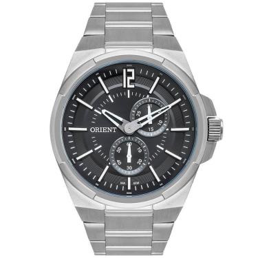 Imagem de Relógio Orient Steel Masculino MBSSM091 G2SX Pulseira Prata-Masculino