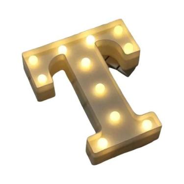 Imagem de Luz Noturna LED Luminosa Em Forma De Letra 16/22CM DIY Alfabeto Número